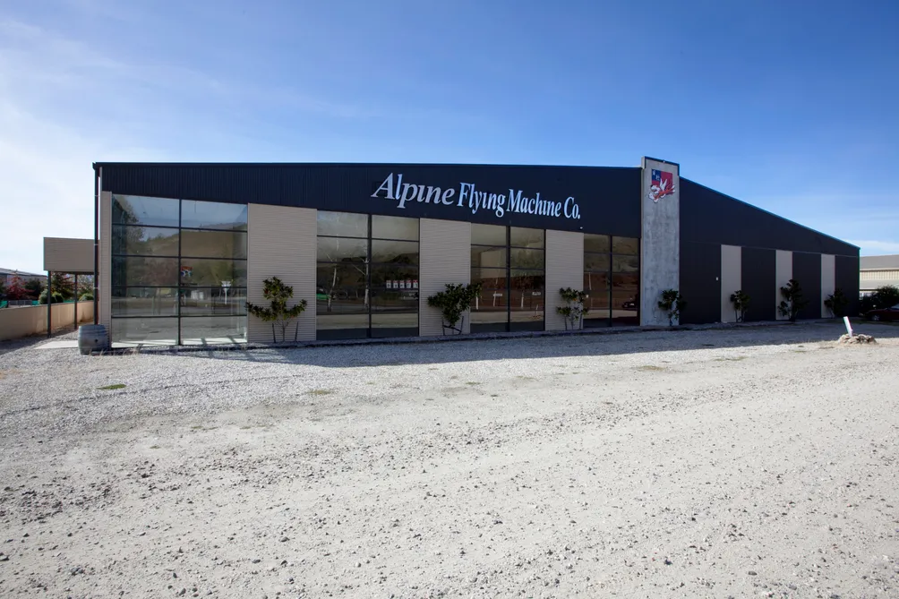 Alpine Flying Machine Hangar plus two vacant lots