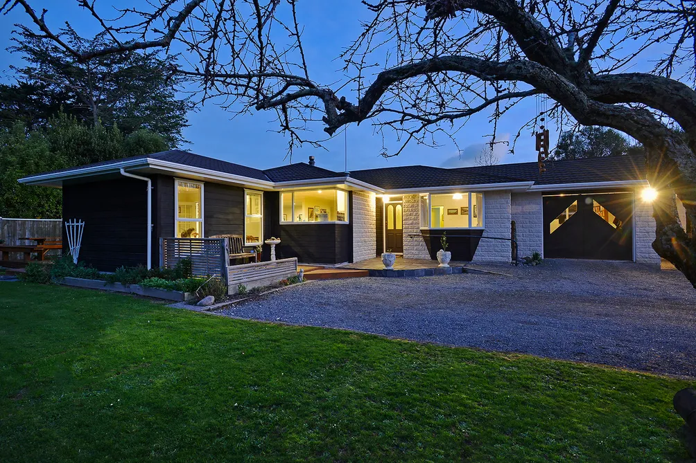 Family Home in Cedar and Stone