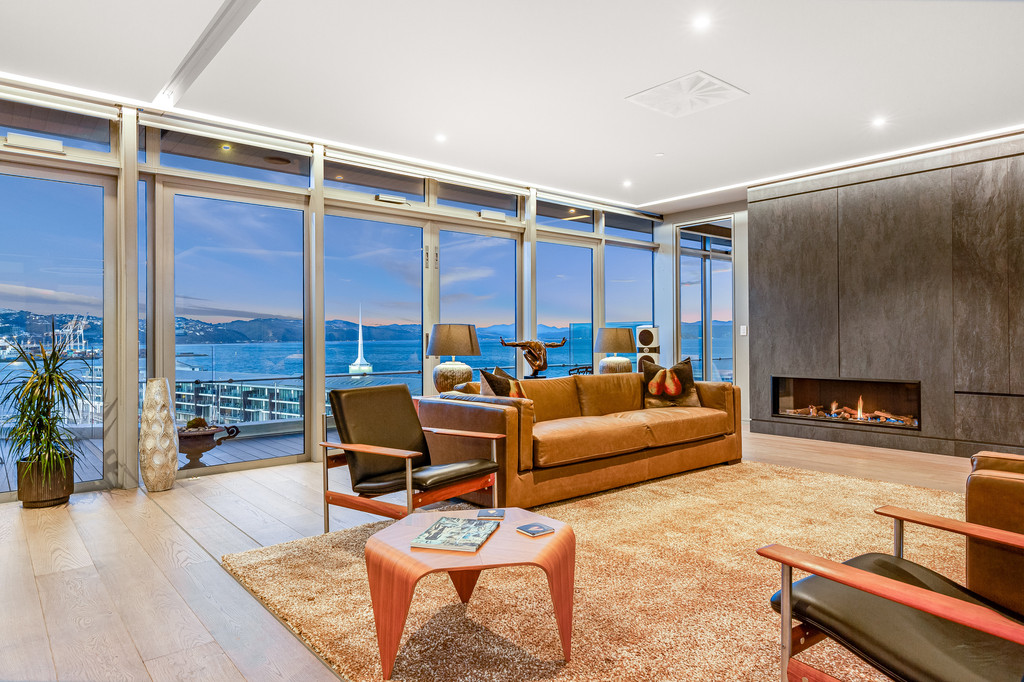 A Trophy Waterfront Penthouse