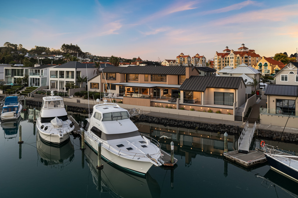 Expansive Marina Frontage & Two Exclusive Berths