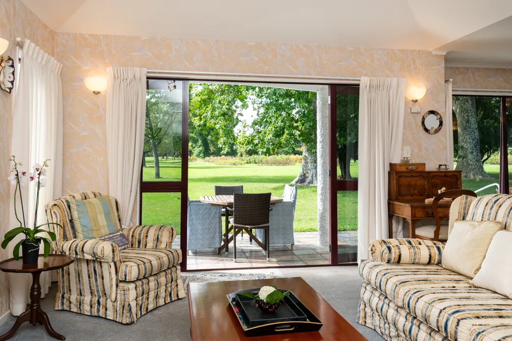 Overlooking Frimley Park.