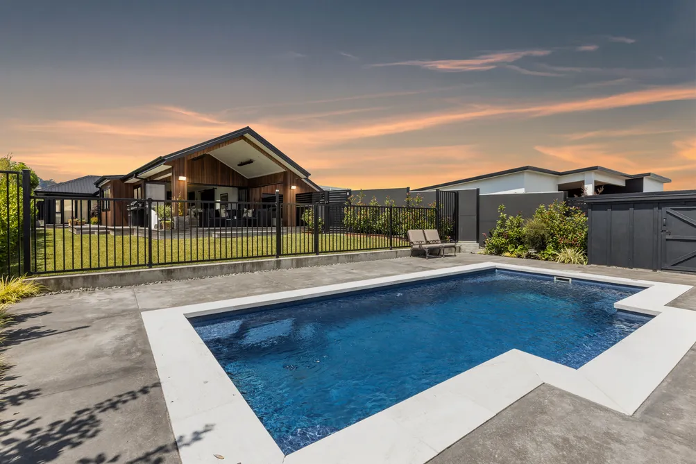 Modern Comfort with Poolside Living
