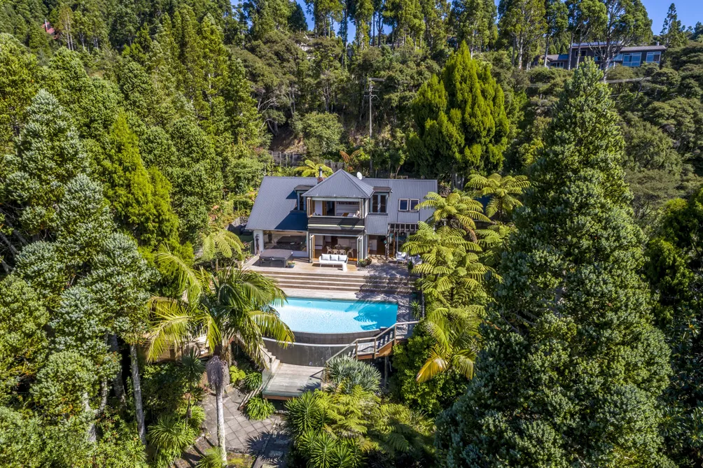 Elevated Elegance and Poolside Living in Titirangi