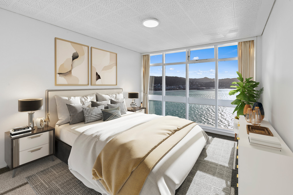 Sun, Sea and Sparkling City Lights. With a garage!