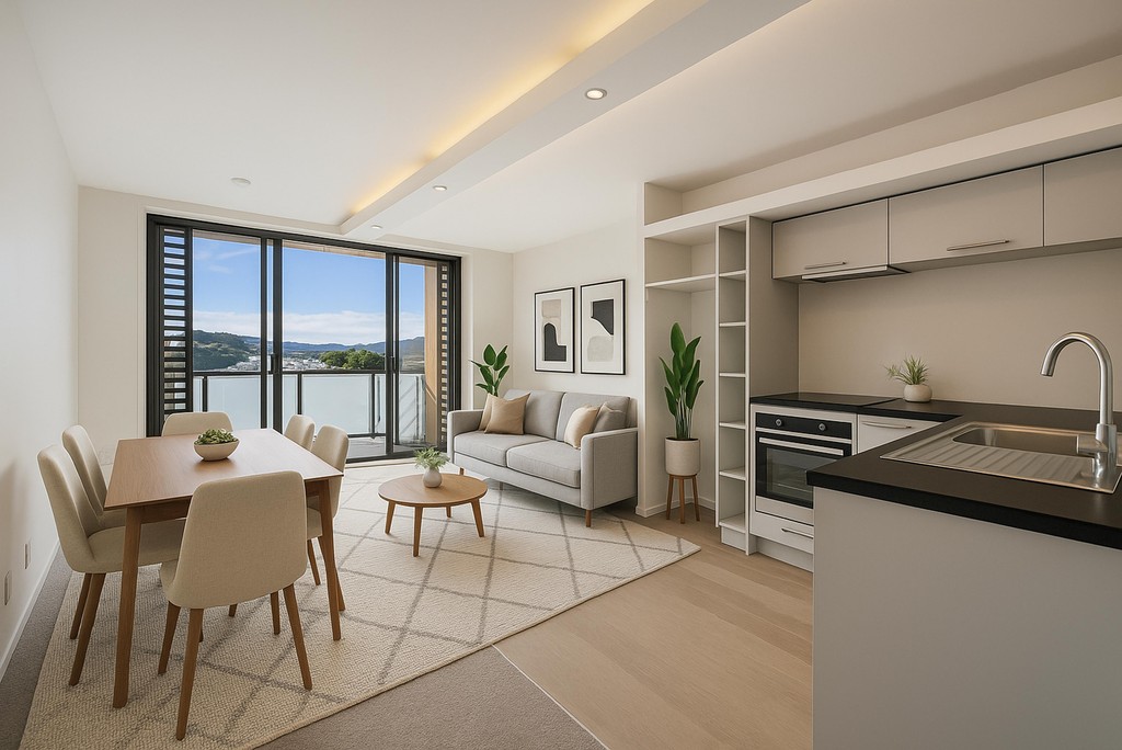 Beach, City, Secure Garage Living
