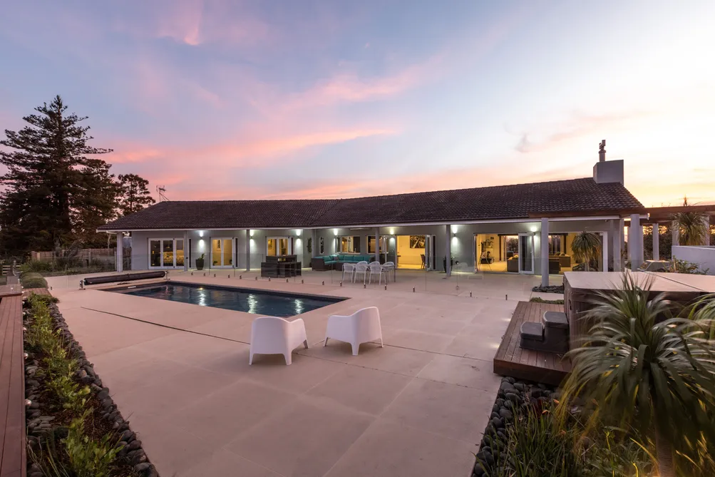 Spacious Masonry Home, Pool, Views and Potential!