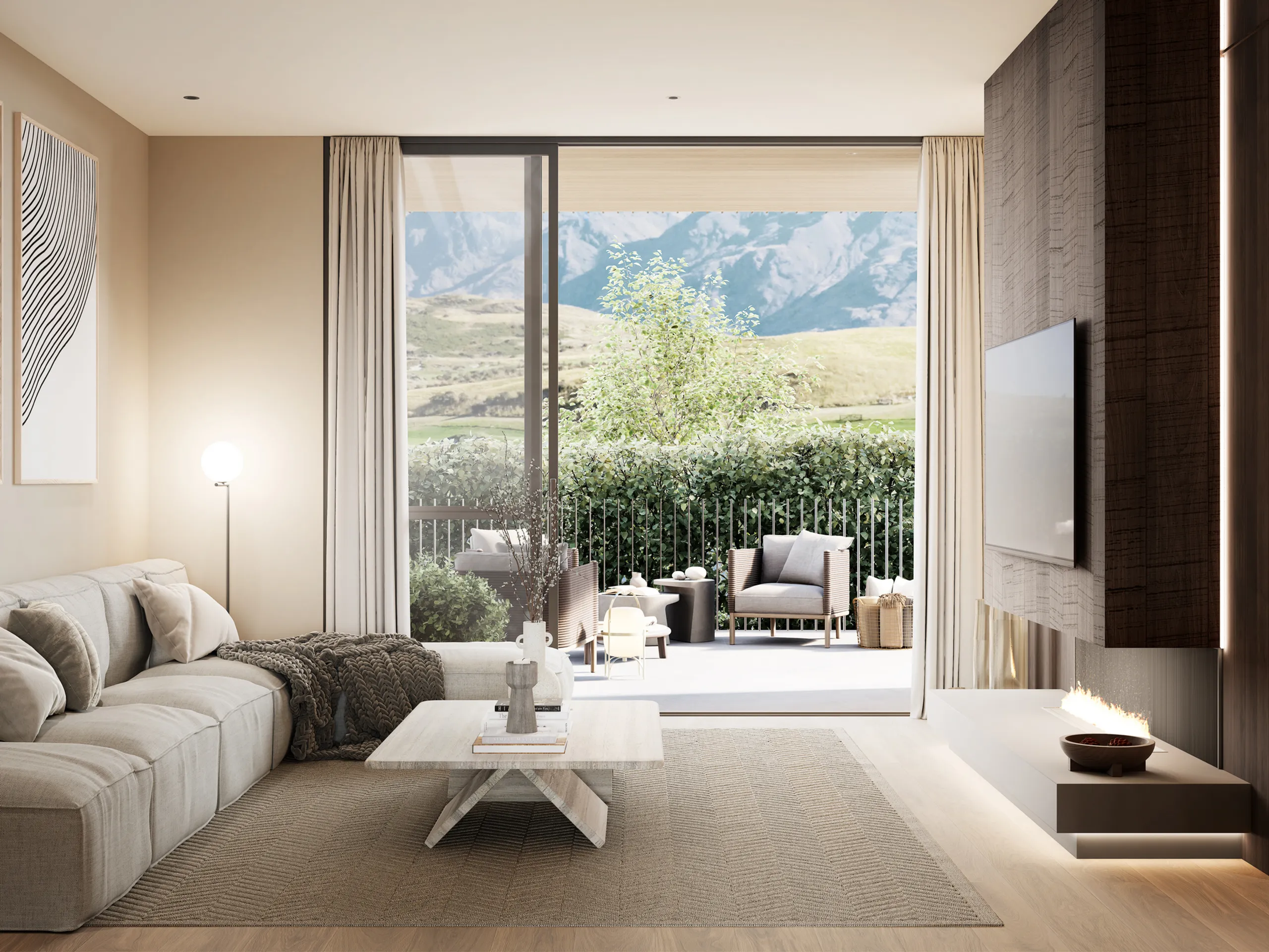 Three Bedroom Residence, Lake Tewa Alpine Residences, Jacks Point, Queenstown