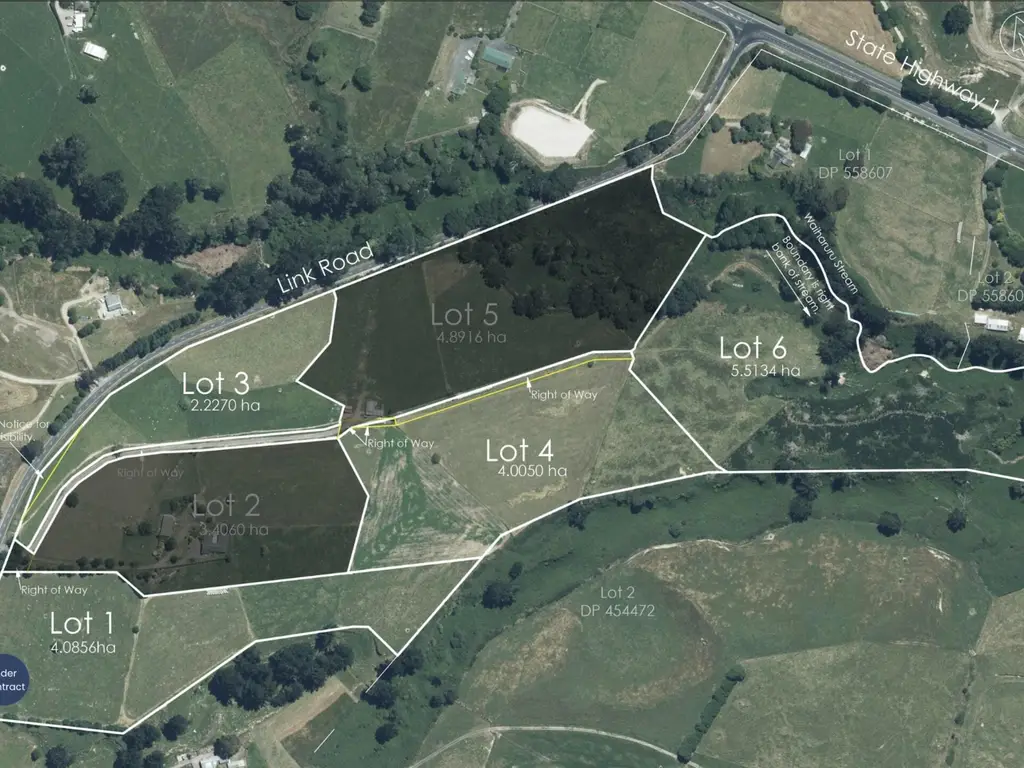 Link Road Site Map - Lot 1 Under Contract_page-0001