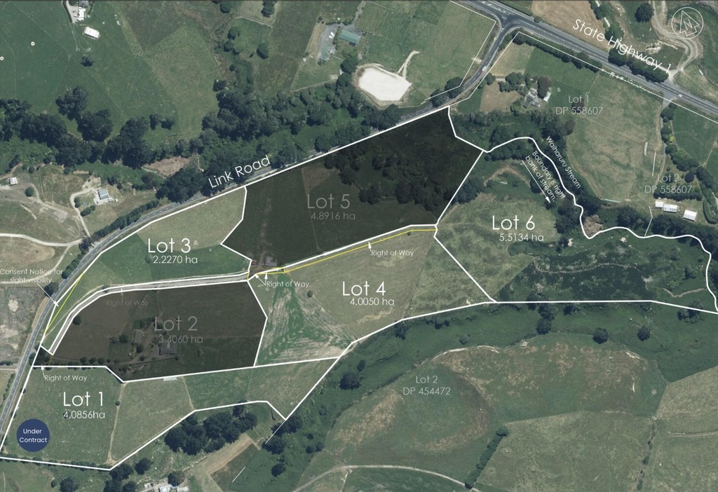 Four Rural Lots Available All Different Sizes