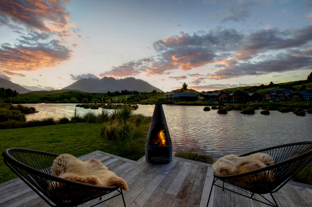 The Boat House and Two Waterfront Sections