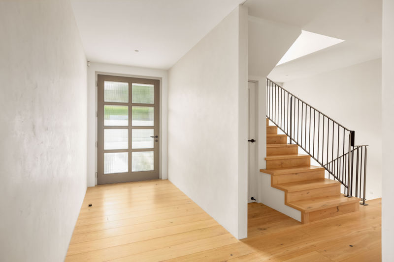 Entry and staircase, 20 Springcombe Road, St Heliers