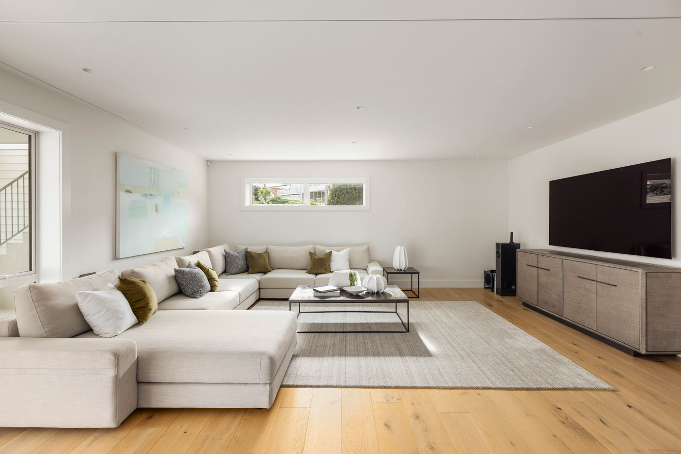 Media room, 20 Springcombe Road, St Heliers