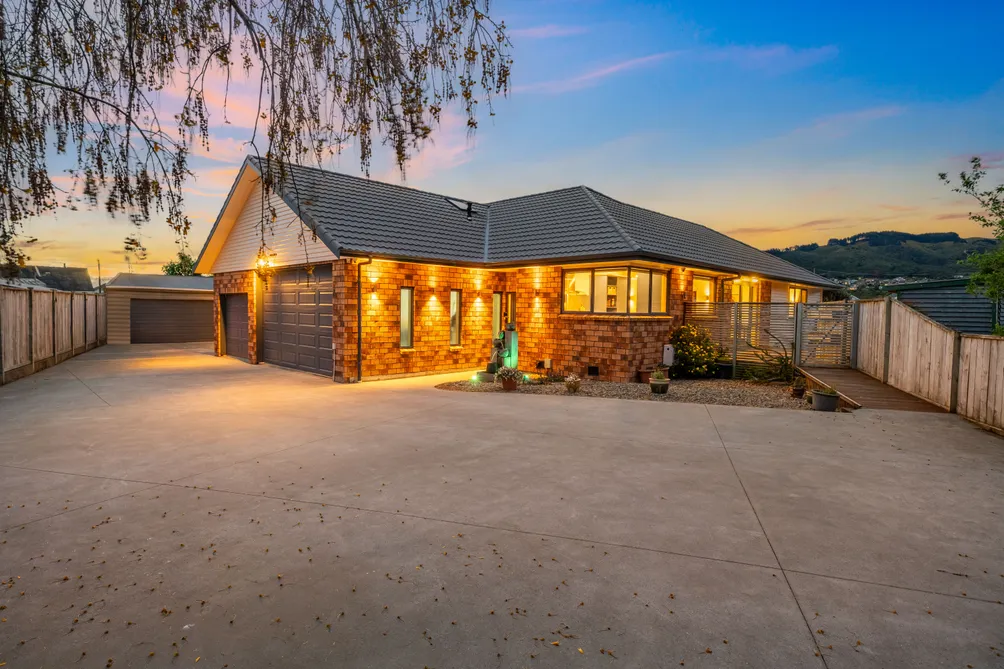 Family Living, Modern Comfort, Serious Garaging